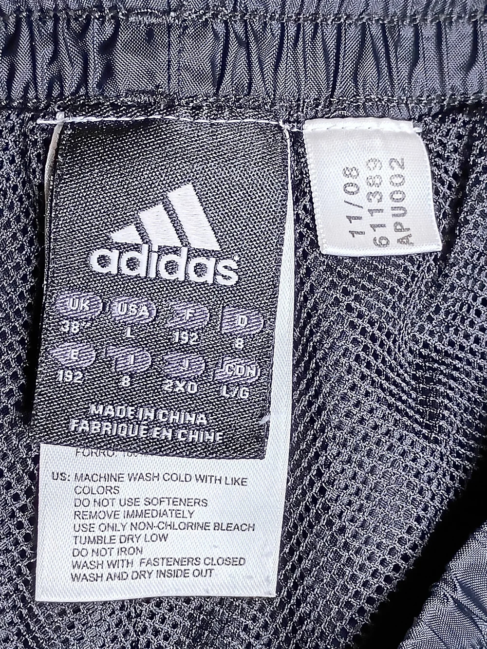 adidas black track